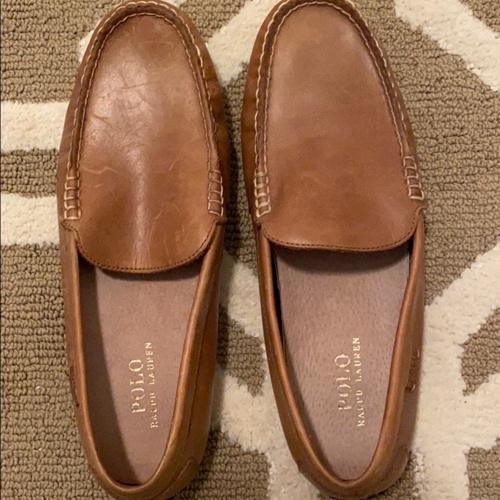 Polo By Ralph Lauren, size 10 Leather Loafers